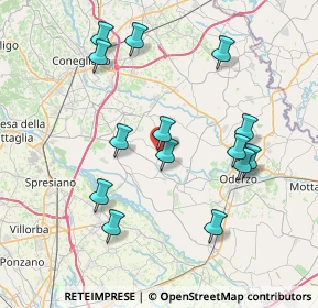 Mappa Via Geron, 31020 San Polo di Piave TV, Italia (7.68143)