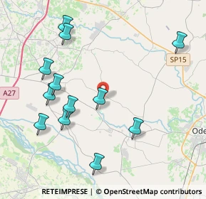 Mappa Via Geron, 31020 San Polo di Piave TV, Italia (4.39333)