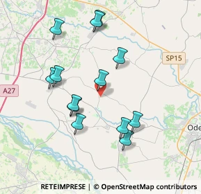 Mappa Via Geron, 31020 San Polo di Piave TV, Italia (3.61154)