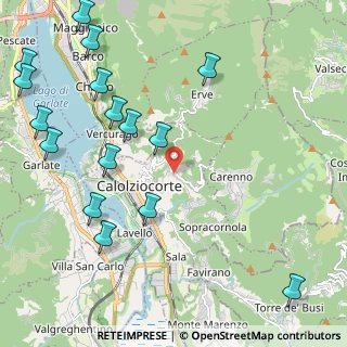 Mappa Via Laurenziana, 23801 Calolziocorte LC, Italia (2.78)