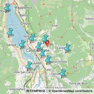 Mappa Via Laurenziana, 23801 Calolziocorte LC, Italia (2.21364)