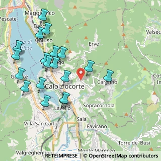 Mappa Via Laurenziana, 23801 Calolziocorte LC, Italia (2.3515)