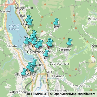 Mappa Via Laurenziana, 23801 Calolziocorte LC, Italia (1.76278)