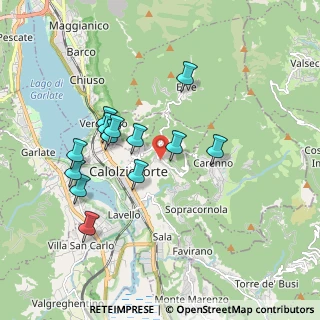 Mappa Via Laurenziana, 23801 Calolziocorte LC, Italia (1.69615)