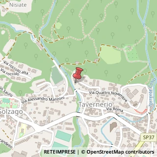 Mappa Via A. Manzoni, 61, 22038 Tavernerio, Como (Lombardia)