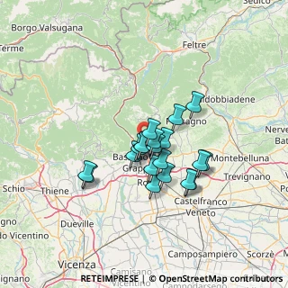 Mappa SP 148, 36060 Romano D'ezzelino VI (9.71)