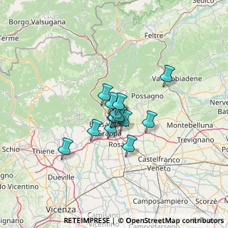 Mappa SP 148, 36060 Romano D'ezzelino VI (7.81643)