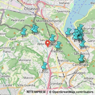 Mappa Via per Mornago, 22020 San Fermo della Battaglia CO, Italia (2.39421)