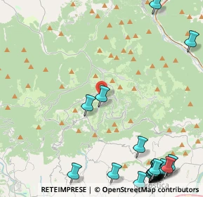 Mappa 36062 Lusiana Conco VI, Italia (6.6895)