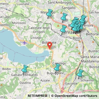 Mappa Via Lungolago Schiranna, 21100 Varese VA, Italia (2.74813)