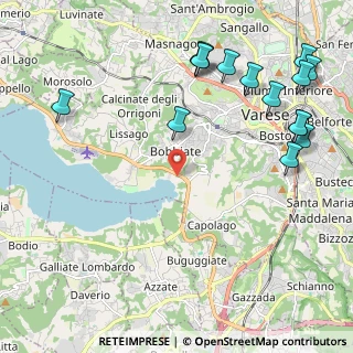 Mappa Via Lungolago Schiranna, 21100 Varese VA, Italia (2.75533)