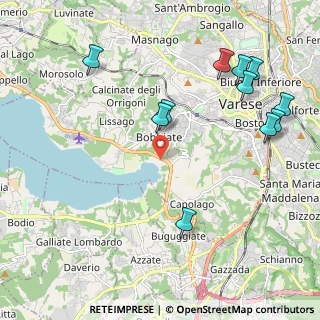 Mappa Via Lungolago Schiranna, 21100 Varese VA, Italia (2.43)