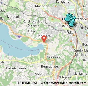 Mappa Via Lungolago Schiranna, 21100 Varese VA, Italia (2.65692)