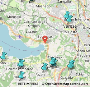 Mappa Via Lungolago Schiranna, 21100 Varese VA, Italia (3.062)