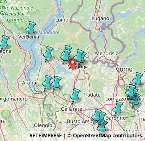 Mappa Via Lungolago Schiranna, 21100 Varese VA, Italia (20.084)