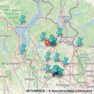 Mappa Via Lungolago Schiranna, 21100 Varese VA, Italia (15.5575)