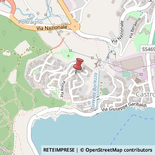 Mappa Via Rocca, 27A1, 24063 Castro, Lecce (Puglia)