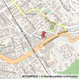 Mappa Via Carloni, 29, 22100 Como, Como (Lombardia)