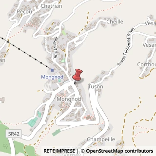 Mappa Piazza Frutaz, 1, 11020 Torgnon, Aosta (Valle d'Aosta)
