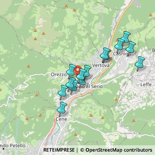 Mappa Via Località Mozzo, 24025 Gazzaniga BG, Italia (1.63929)