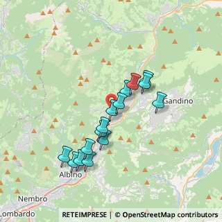 Mappa Via Località Mozzo, 24025 Gazzaniga BG, Italia (3.18)