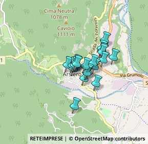 Mappa Via Mezzavilla, 36011 Arsiero VI, Italia (0.48)
