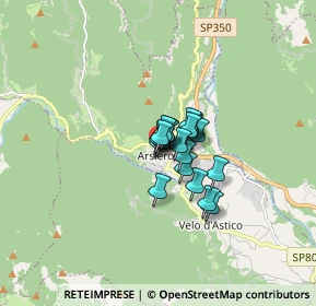 Mappa Via Mezzavilla, 36011 Arsiero VI, Italia (0.741)