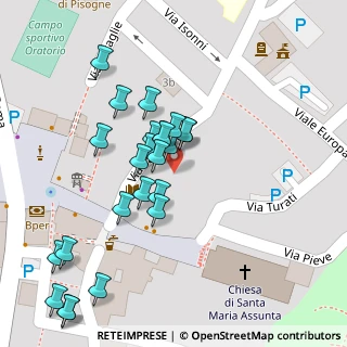 Mappa Via S. Marco, 25055 Pisogne BS, Italia (0.04167)