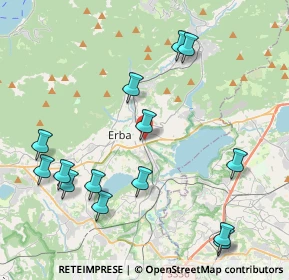 Mappa 22036 Como CO, Italia (4.74)