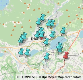 Mappa 22036 Como CO, Italia (2.9875)