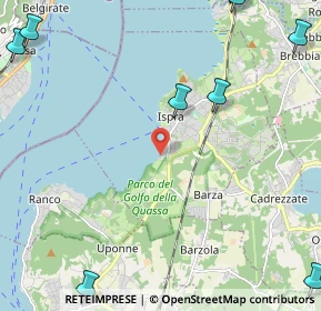 Mappa Via Riviera, 21027 Ispra VA, Italia (3.75667)