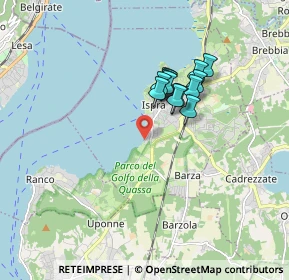 Mappa Via Riviera, 21027 Ispra VA, Italia (1.26692)