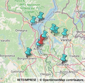 Mappa Via Riviera, 21027 Ispra VA, Italia (12.53923)