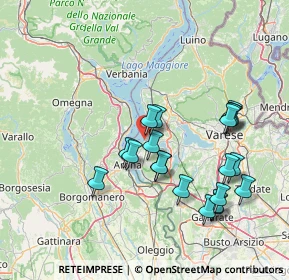 Mappa Via Riviera, 21027 Ispra VA, Italia (14.8355)