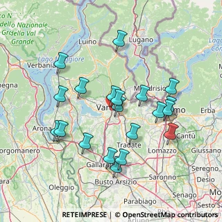 Mappa Via Carlo Goldoni, 21100 Varese VA, Italia (14.419)