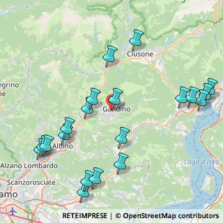 Mappa Via Provinciale, 24024 Gandino BG, Italia (10.0535)
