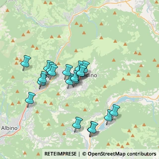 Mappa Via Provinciale, 24024 Gandino BG, Italia (3.364)