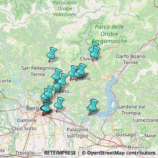 Mappa Via Provinciale, 24024 Gandino BG, Italia (13.969)