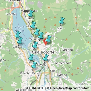 Mappa Via Tovo, 23801 Calolziocorte LC, Italia (1.84833)