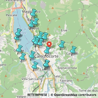 Mappa Via Tovo, 23801 Calolziocorte LC, Italia (1.953)