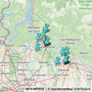 Mappa Via Tovo, 23801 Calolziocorte LC, Italia (10.5725)