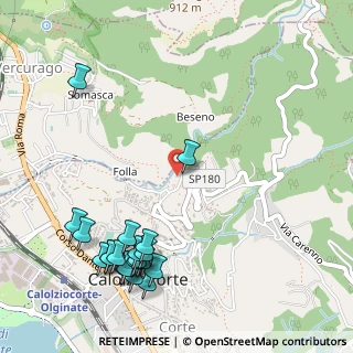 Mappa Via Tovo, 23801 Calolziocorte LC, Italia (0.668)