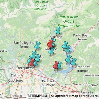 Mappa Via Cà Volpari, 24024 Gandino BG, Italia (12.05333)