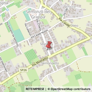 Mappa Via Chiesa, 7, 31030 Borso del Grappa, Treviso (Veneto)