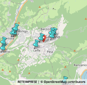 Mappa Via Provinciale, 24024 Peia BG, Italia (2.15182)