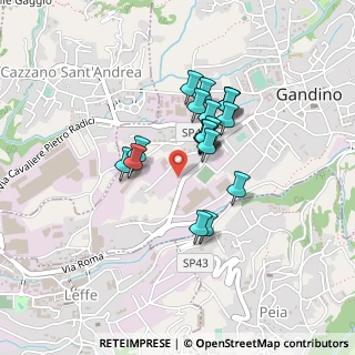 Mappa Via Provinciale, 24024 Peia BG, Italia (0.3185)