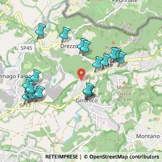 Mappa Via Alessandro Volta, 22041 Colverde CO, Italia (1.048)