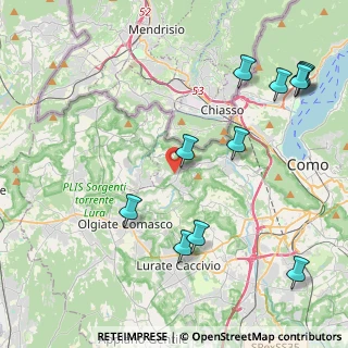 Mappa Via Alessandro Volta, 22041 Colverde CO, Italia (5.08636)