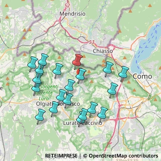 Mappa Via Mazzini, 22041 Colverde CO, Italia (3.934)