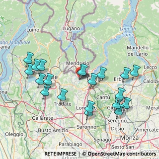 Mappa Via Mazzini, 22041 Colverde CO, Italia (16.2865)